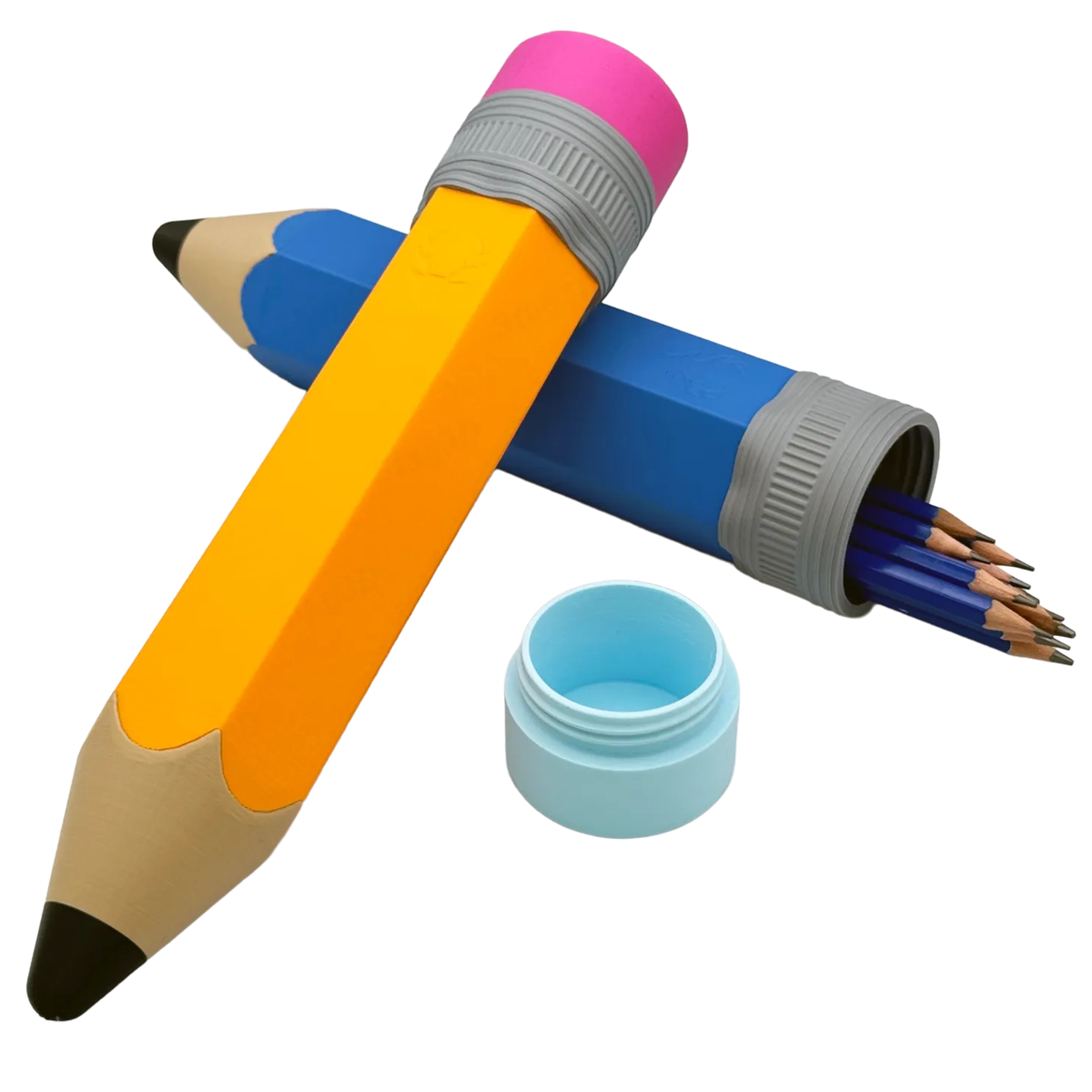 PencilVault 3D – The Innovative Pencil-Shaped Pencil Case